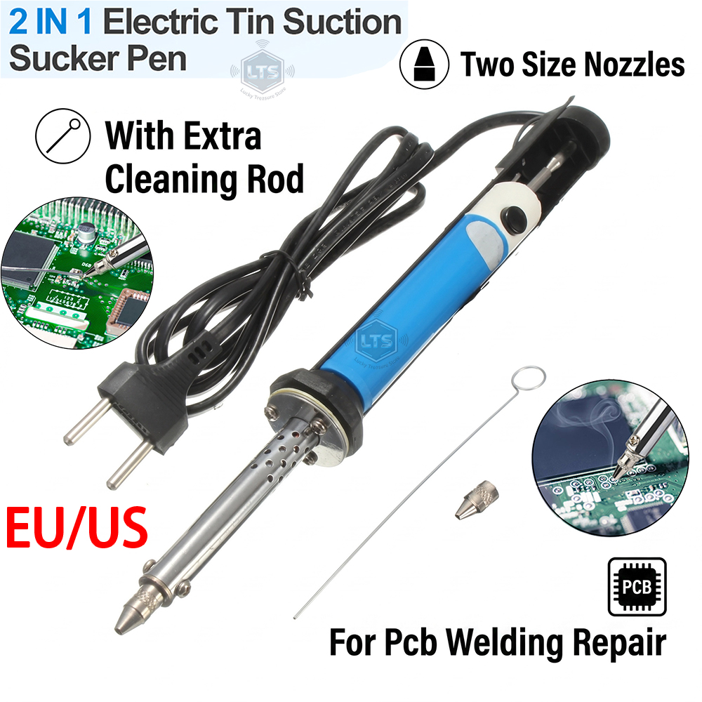 Elektryczna odsysarka do lutu  – Desoldering Gun Vacuum Electric recenzja i cena