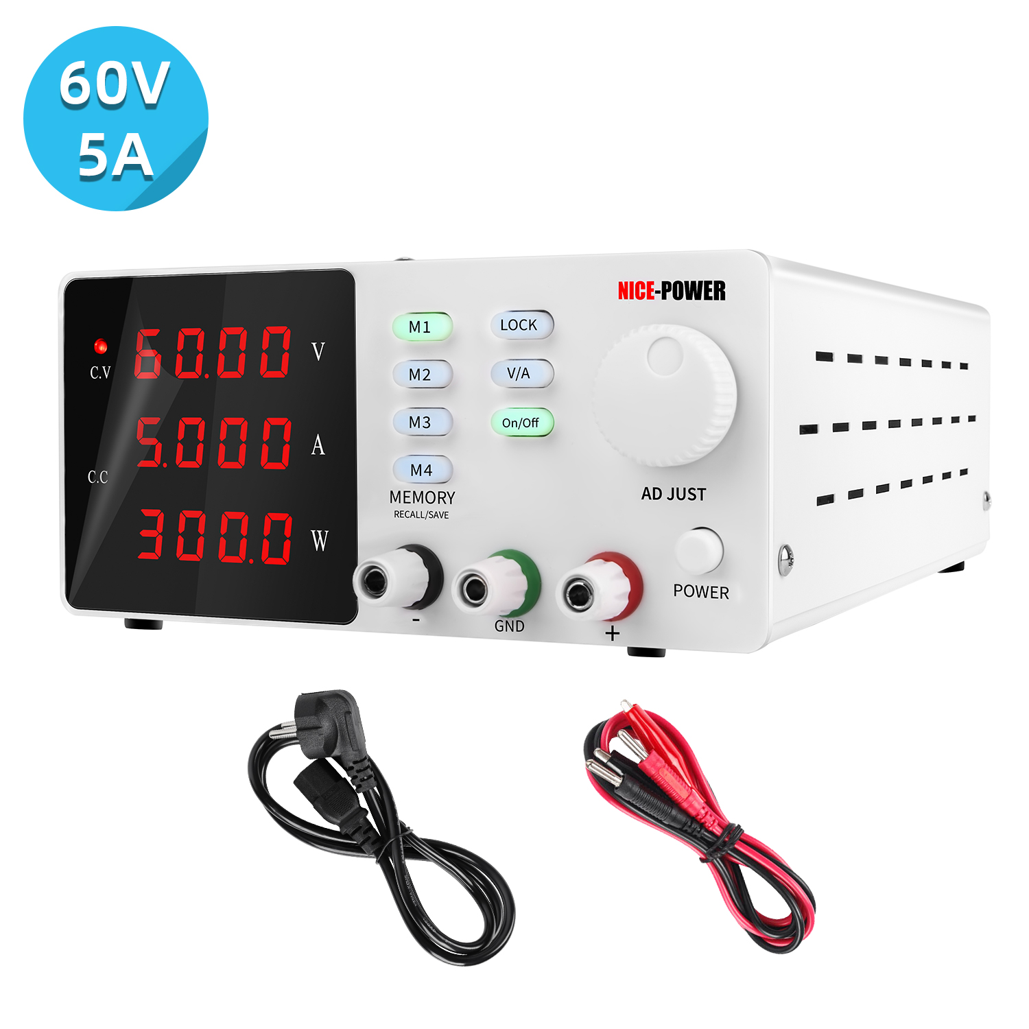 Nowy Design Nice Power Spps-S6 – Programmable Dc Power Supply 60V 5A recenzja i cena