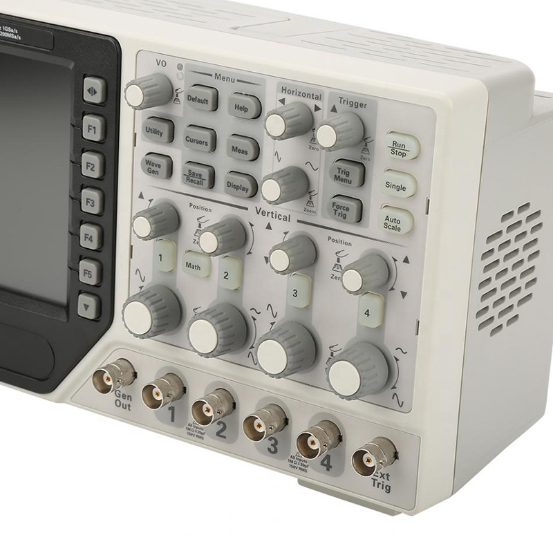 Oscyloskop cyfrowy Hantek DSO4 – Digital Storage Oscilloscope 100Mhz 4Ch recenzja i cena